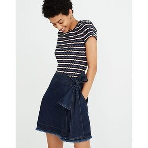 Madewell x Karen Walker Denim Killick Skirt